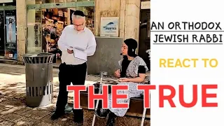 AN ORTHODOX JEWISH RABBI REACT TO THE TRUE THAT JESUS IS IN HEBREW BIBLE. GOD CAME AS FLESH? #ISRAEL