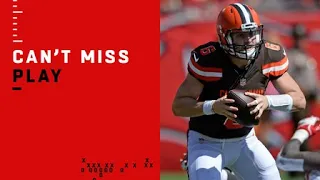 Can't-Miss Play: Baker uses his feet for 35-yard gain