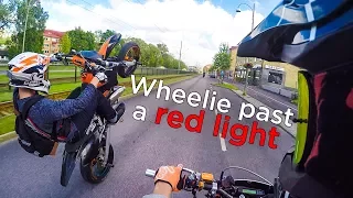 Supermoto Wheelie Adventures | Motovlog