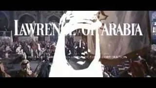 Lawrence Of Arabia Theatrical Movie Trailer (1962)