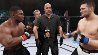 Mike Tyson vs. Chris Weidman (EA Sports UFC 2) - CPU vs. CPU 🥊