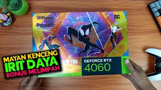 GOKIL!! VGA Kenceng Yg Banyak Bonusnya-RTX 4060 OC Zotac Gaming X Spiderman Across The Spider-Verse