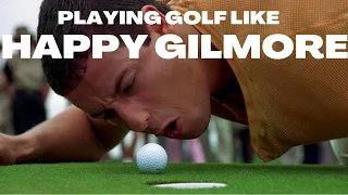 DOES the HAPPY GILMORE swing WORK??? WHY or WHY NOT? (INSANE CHALLENGE)