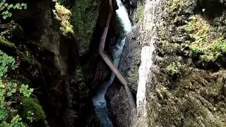 Die Breitachklamm von Oben