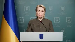 Ірина Верещук доповіла про заплановану на 27 березня роботу гуманітарних коридорів