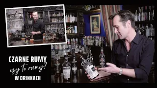 Ciemny rum, czarny rum - czy to rum? Jak zrobić drinki Bella Donna Daiquiri, Malagueña, Jungle Bird