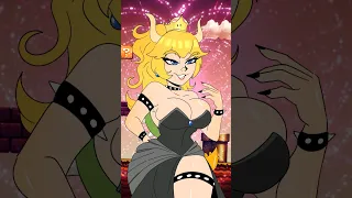 BOWSETTE Flirts With Bowser #bowsette #bowser