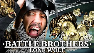Unendlich Spinnen 😮 | Battle Brothers: Lone Wolf | 008