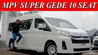 Toyota Hiace Premio 2023 | 10 Seat | Cocok Jadi Campervan Premium