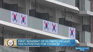 Officials report first COVID-19 case at Olympics Village