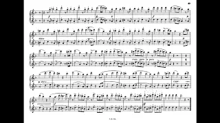 Sonatine 6 in D-Moll aus „Jugendfreuden“ op.163 von A. Diabelli, Klavier vierhändig, komplett