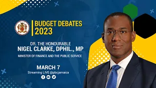 JISTV | Minister of Finance, Dr. the Hon. Nigel Clarke opens the 2023/24 Budget Debate in Parliament