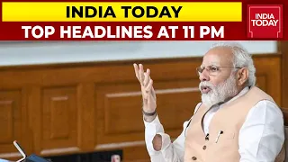 Top Headlines At 11 PM | PM Modi Holds Key Covid Meet | November 27, 2021