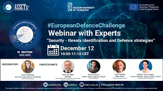 Webinar with Defence Experts, December 12, 2022