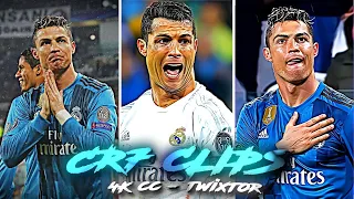 Cristiano Ronaldo Twixtor - 4k Clips + CC High Quality For Editing| NO WATERMARK | Scene Pack| 8K |