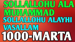 ZIKR SALOVOT 1000-MARTA, HAMMA MUAMMOLAR YECHIMI, DUOLAR QABUL BULADI QANCHA KUP AYTSAK