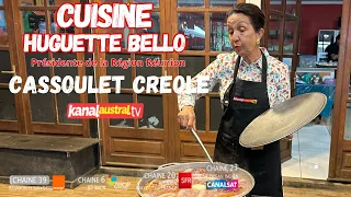 Le cassoulet créole de Mme Huguette BELLO sur KANAL AUSTRAL.TV