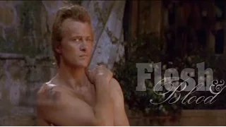 Rutger Hauer in Flesh & Blood, 1985