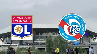 Je suis allé voir Lyon - Strasbourg…