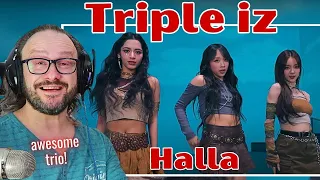 Triple iz "HALLA" official video reaction
