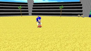 adventure sonic in srb2  (emerald coast)