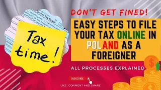 How to file your Tax online in Poland - 100% online without stress. Step by step tutorial.