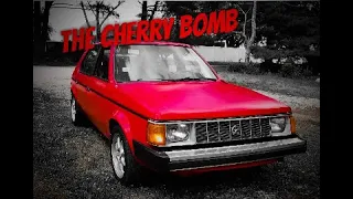 1986 Plymouth Horizon.. "The Cherry Bomb" is born!