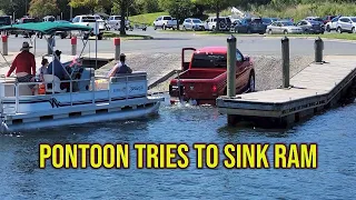 Boat Ramp Tried To Sink  A Ram Truck | Bad Boats