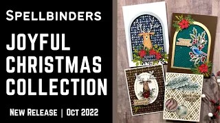 Introducing Spellbinders Joyful Christmas Collection | #neverstopmaking #teamspellbinders