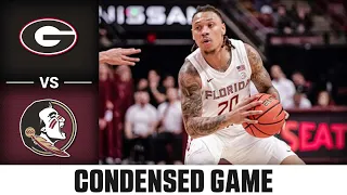 Georgia vs. Florida State Condensed Game | 2023-24 ACC Men’s Basketball