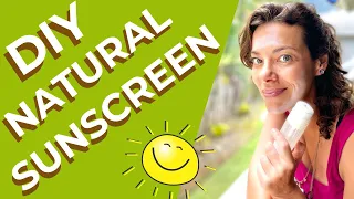 DIY Waterproof Sunscreen Stick - Natural and Zero Waste