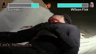 Daredevil vs. Wilson Fisk (First Fight) with healthbars