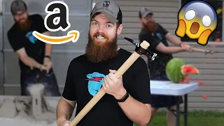 I Tested Weapons From Amazon!