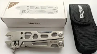 Multitool XIAOMI NEXTOOL HUOHOU (new model with adjustable wrench)