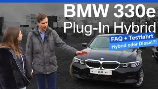 BMW Plug-In-Hybrid - BMW 330e vs. 330d | Review/Sitzprobe/Probefahrt