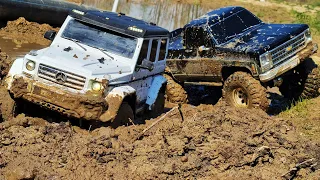 The lifted BLAZER K10 showed who's king! ... GELIK G500 4x4 in SHOCK ... RC OFFroad