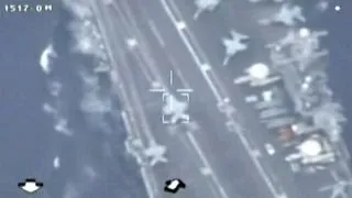 Iran releases videos of drone surveillance of US carrier