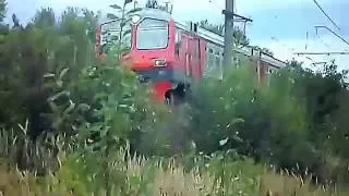 Электропоезд ЭД4M 0334 - Захарово, Ногинск