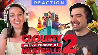 Watching **CLOUDY WITH A CHANCE OF MEATBALLS 2** Movie Reaction with TimotheeReacts!!