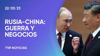 Dos potencias: Xi Jinping y Putin se reunieron en Moscú