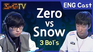 [ENG] Zero vs Snow (ZvP , 3Bo1's) - Starcraft Remastered (StarCastTV English)