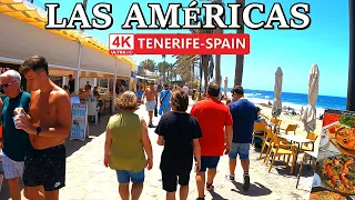 TENERIFE - PLAYA DE LAS AMÉRICAS | More than 30 Degrees 🥵 4K Walk ● April 2024