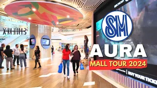 Exploring SM AURA: The Ultimate Shopping Destination In BGC | 4K Walking Tour | Taguig, Philippines