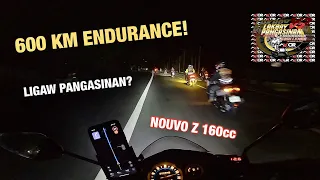 ENDURANCE CHALLENGE 600KM Lakbay Pangasinan V2 | NOUVO Z 160cc