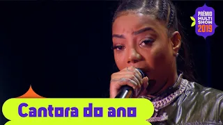 Ludmilla ganha dois prêmios na noite: Música Chiclete e Cantora do Ano | Prêmio Multishow 2019