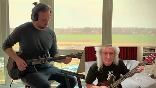 #MicroConcert Brian May feat. Nicky Rubchenko - Love of My Life (Fretless Guitar Playthrough)