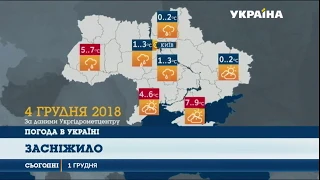 У перший день зими Україну замело снігом