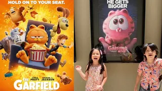 The Garfield Movie Early Premiere Day! Such a funny & cute movie!