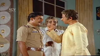 Police Smartly Enquiring Dr Rajkumar About His Wife Death Case - Ade kannu kannada movie part-5