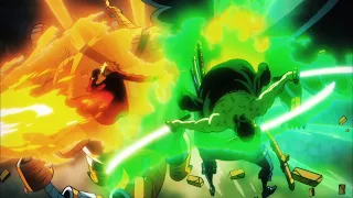 One Piece「AMV」Episode 1046 Zoro & Sanji vs King & Queen - skillet - The Resistance